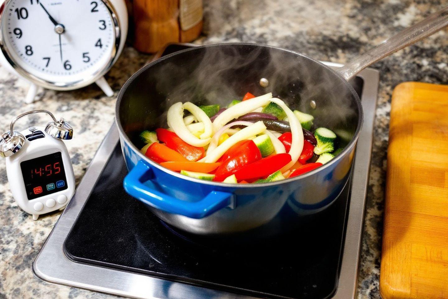 temps de cuisson légumes à l'eau