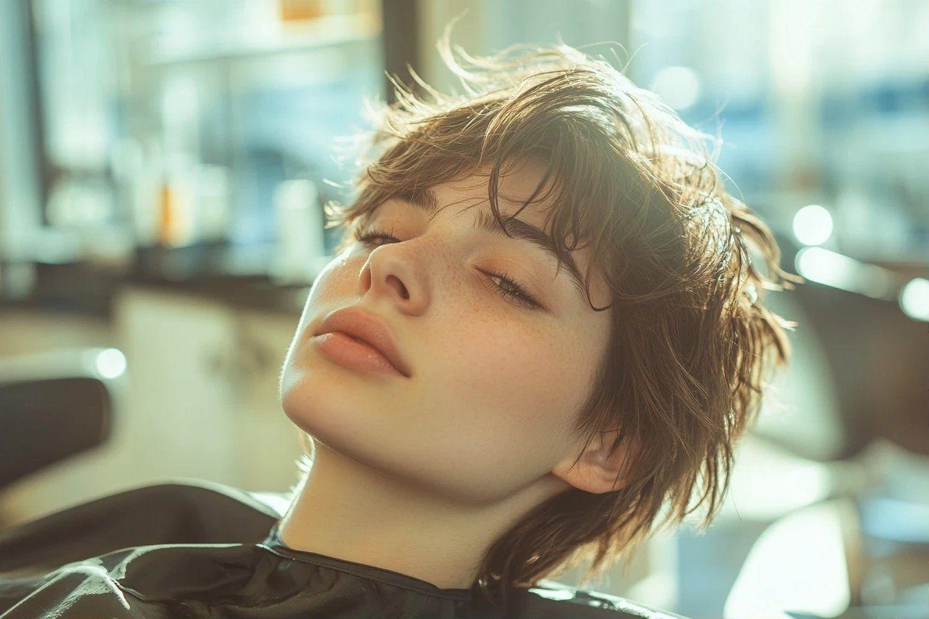 prix brushing cheveux courts