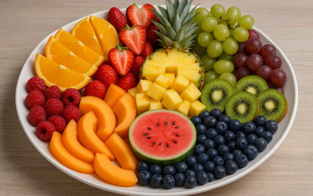 Plateau de fruits frais découpés : savoureux et prêts à déguster pour vos événements