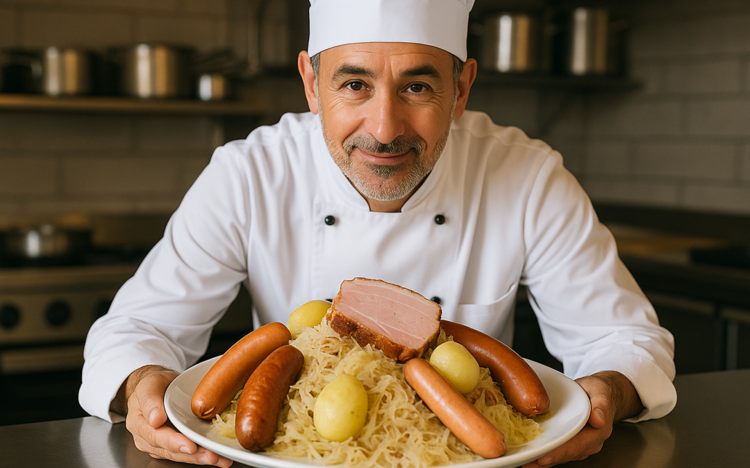 Combien prévoir pour une choucroute garnie pour 20 personnes : prix, quantités et conseils