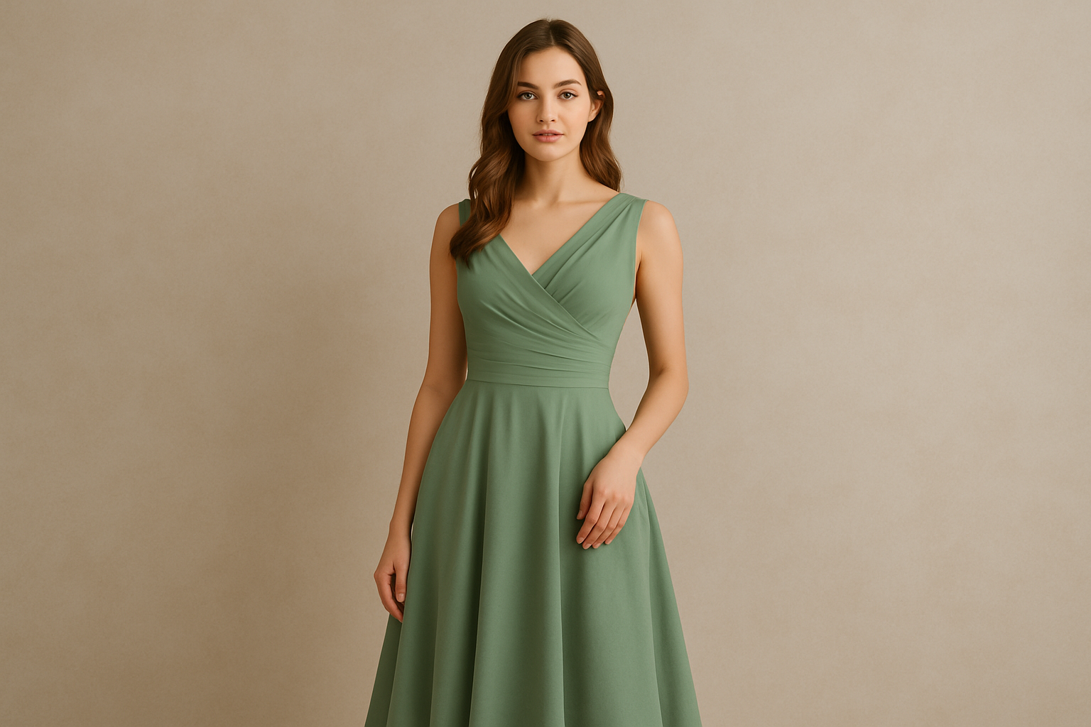 robe cocktail vert sauge robe cocktail vert sauge