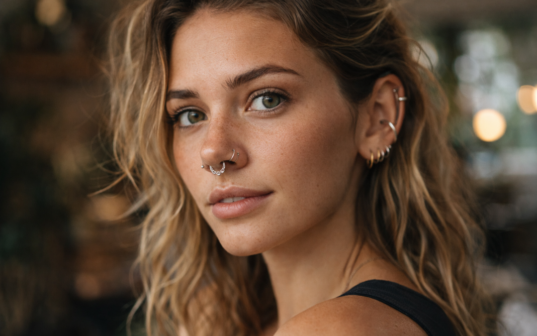 Piercing oreille : emplacements, bijoux et cicatrisation