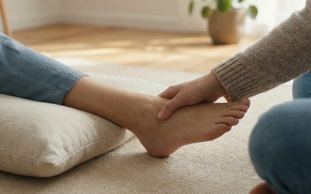 Douleur au côté extérieur du pied : soigner le nerf sural