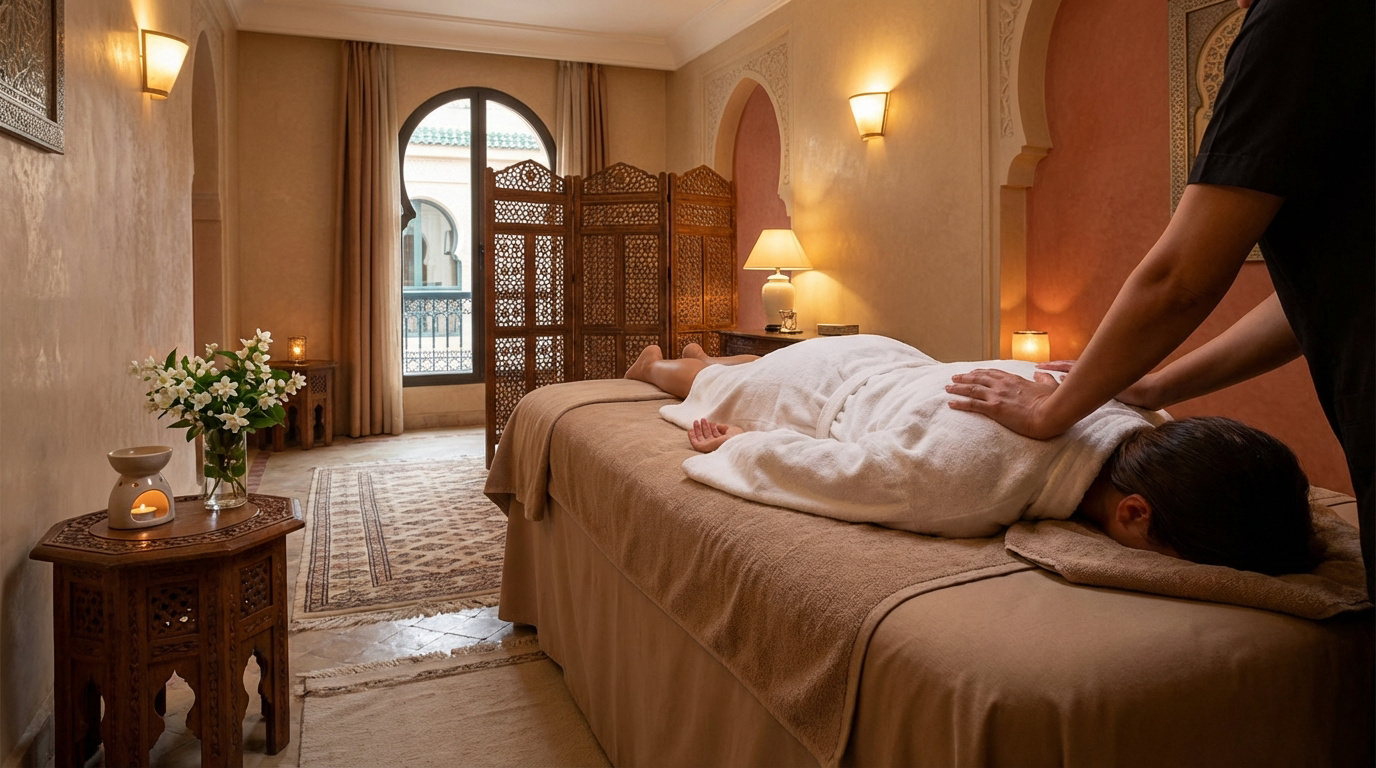 Trouvez votre wannonce massage tunisie : comparez les tarifs dès 60 DT, vérifiez l'hygiène des spas à Tunis ou La Marsa et réservez votre soin relaxant.